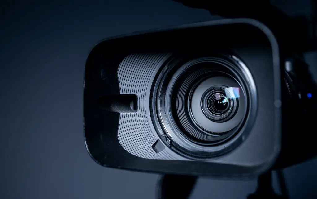 Camera and lens Zoom, close-up photo test